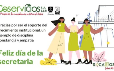 Hoy agradecemos el compromiso y soporte que brindan nuestras secretarias para el crecimiento institucional de la compañía
