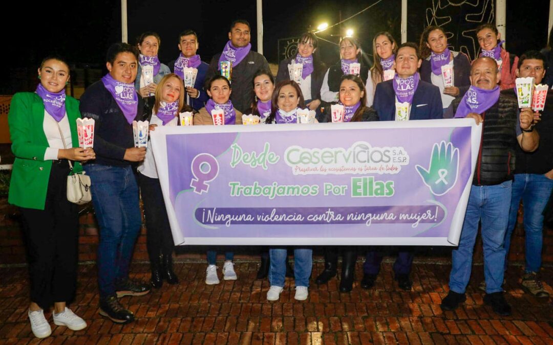 El Equipo Coservicios se unió a la conmemoración del Día Internacional de la Eliminación de la Violencia Contra la Mujer