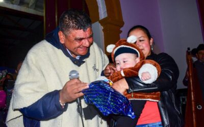 Celebramos el tercer día de novena de aguinaldos en Santa Bárbara