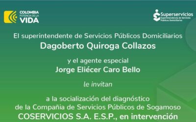 Socialización del diagnóstico de intervención de Coservicios S.A. E.S.P