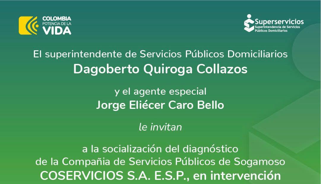 Socialización del diagnóstico de intervención de Coservicios S.A. E.S.P